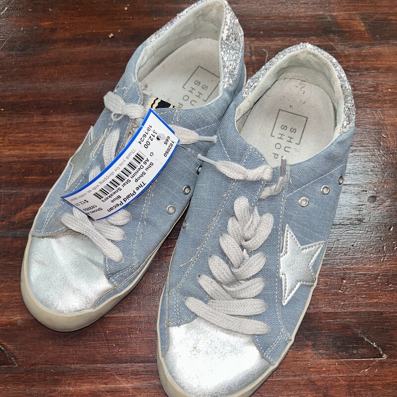 A6 Denim Star Sneakers