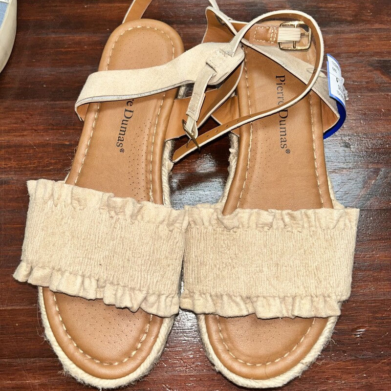 A6 Tan Smock Strap Wedges