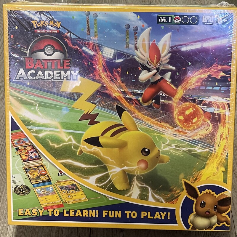 Pokemon Battle Academy, Multi, Size: 6Y+
NEW