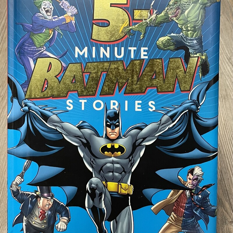 5 Minute Batman, Multi, Size: Hardcover