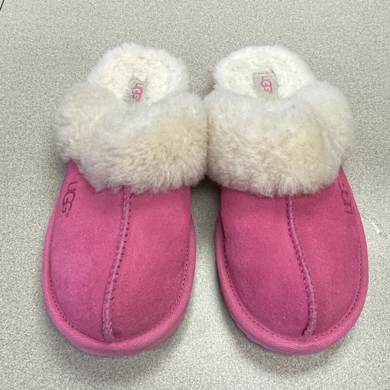 UGG Cozy 11 Slippers, Pink, Size: 3Y