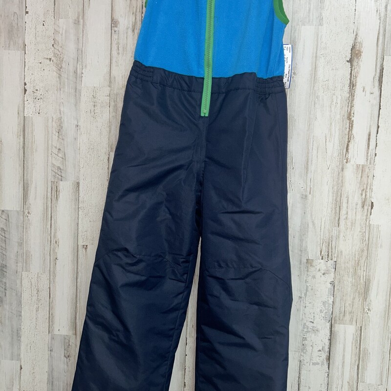 4T Blue Fleece Ski Suit