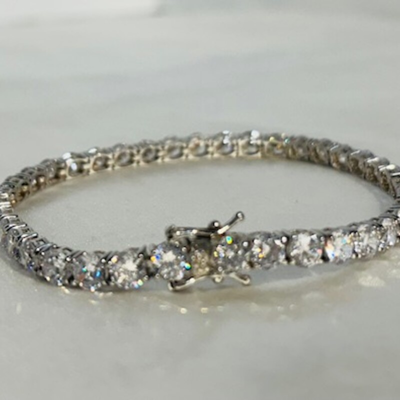 925 CZ Tennis Bracelet