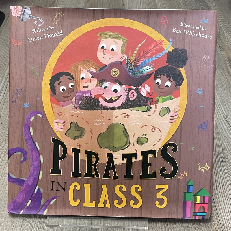 Pirates In Class 3, Multi, Size: Hardcover