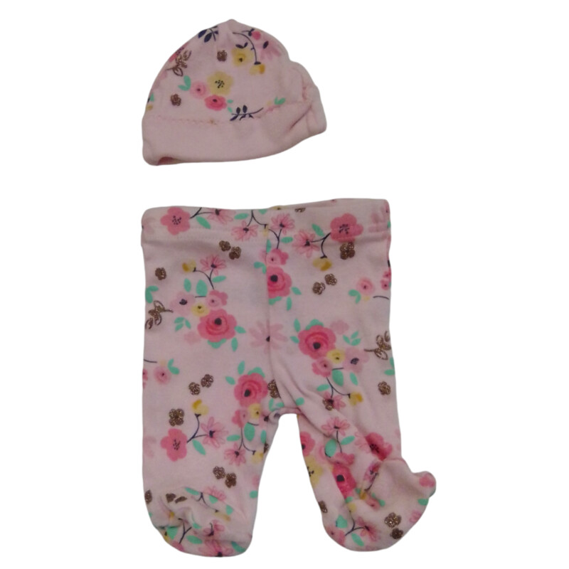 Pants W/hat: Pink/Flowers, Girl, Size: Preemie

Located at Pipsqueak Resale Boutique inside the Vancouver Mall, Suite 230, (upstairs between Round 1 and Golds Gym) or online at: #pipsqueakresale

All items are photographed prior to being steamed. Cross posted, items are located at #PipsqueakResaleBoutique, payments accepted: cash, paypal & credit cards. Any flaws will be described in the comments. More pictures available with link above. Local pick up available at the #VancouverMall, tax will be added (not included in price), shipping available (not included in price, *Clothing, shoes, books & DVDs for $6.99; please contact regarding shipment of toys or other larger items), item can be placed on hold with communication, message with any questions. Join Pipsqueak Resale - Online to see all the new items! Follow us on IG @pipsqueakresale & Thanks for looking! Due to the nature of consignment, any known flaws will be described; ALL SHIPPED SALES ARE FINAL. All items are currently located inside Pipsqueak Resale Boutique as a store front items purchased on location before items are prepared for shipment will be refunded.

#resalerocks #pipsqueakresale #shopvanmall #vancouverwa #portland #reusereducerecycle #fashiononabudget #chooseused #consignment #savemoney #shoplocal #weship #keepusopen #shoplocalonline #resale #resaleboutique #mommyandme #minime #fashion #reseller #usedclothing #usedtoys #secondhand #consign #store #clothes #womensclothes #kidsclothes