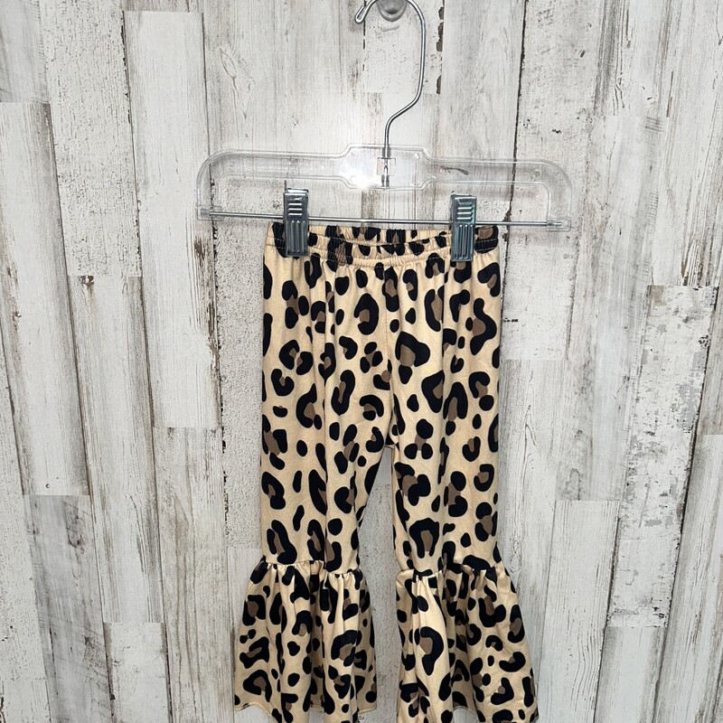 12/18M Cheetah Flares, Tan, Size: Girl 6-12m