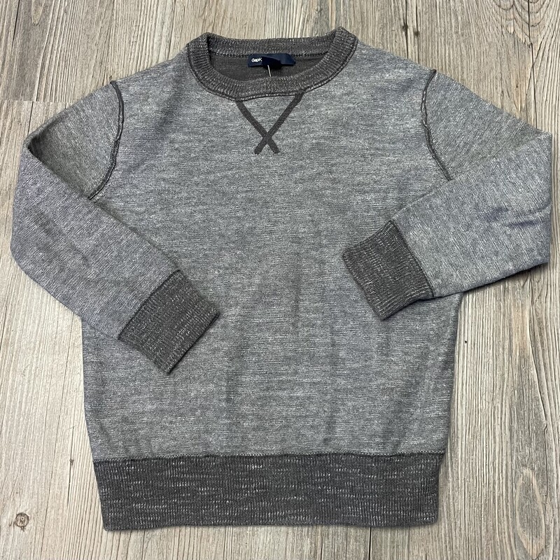 Gap Sweater LS, Grey, Size: 4-5Y