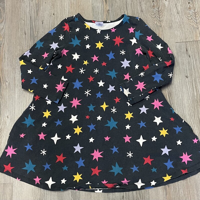 Hanna Anderson LS Dress, Multi, Size: 8Y