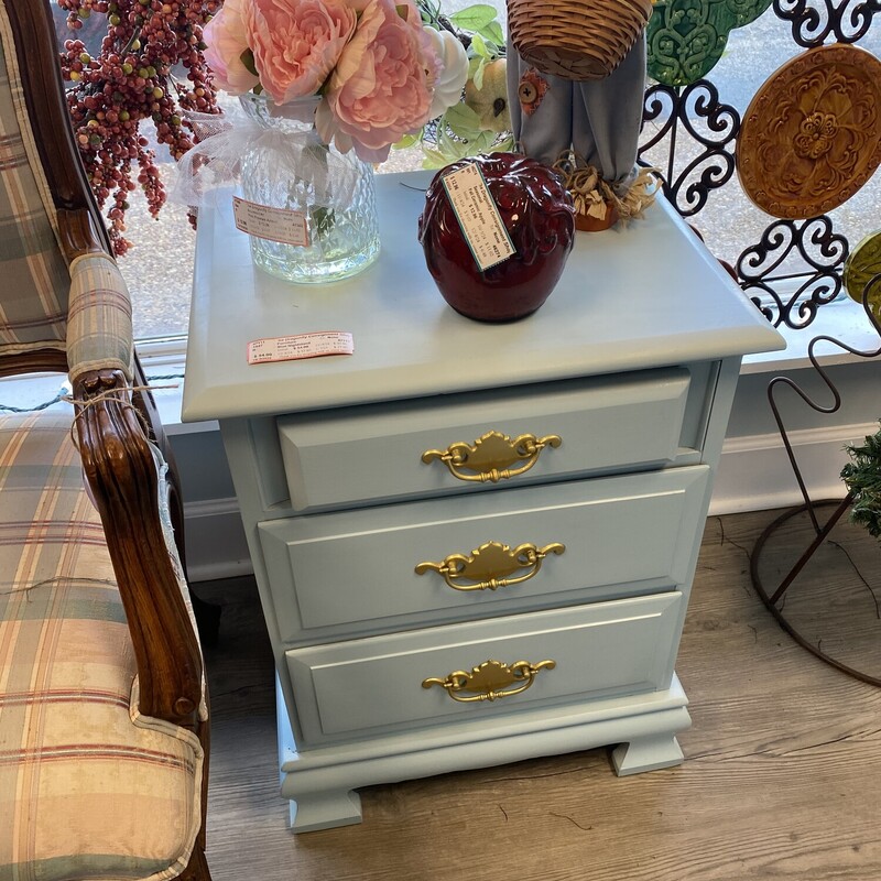 Blue Nightstand