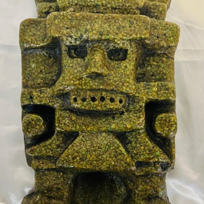 Mayan Stone Look Statue