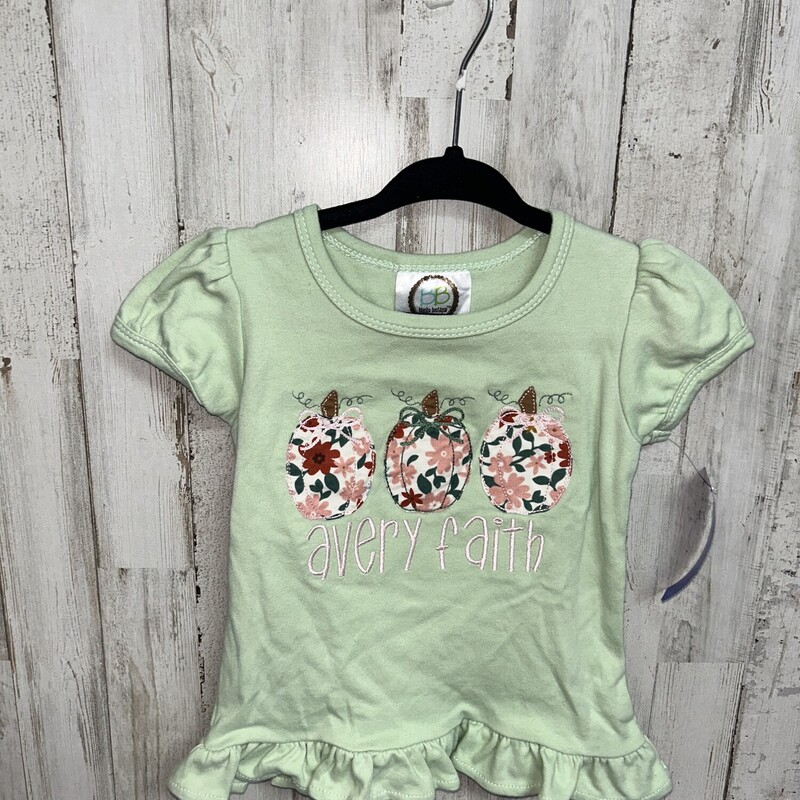 12M Sage Avery Peplum Top