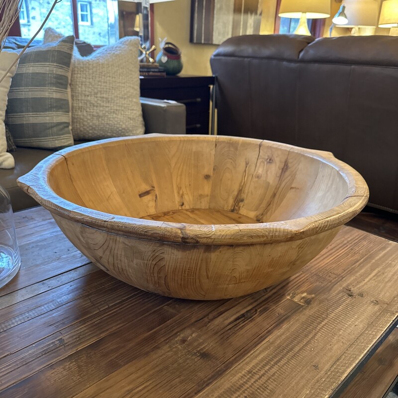 Tibetan Wood Bowl