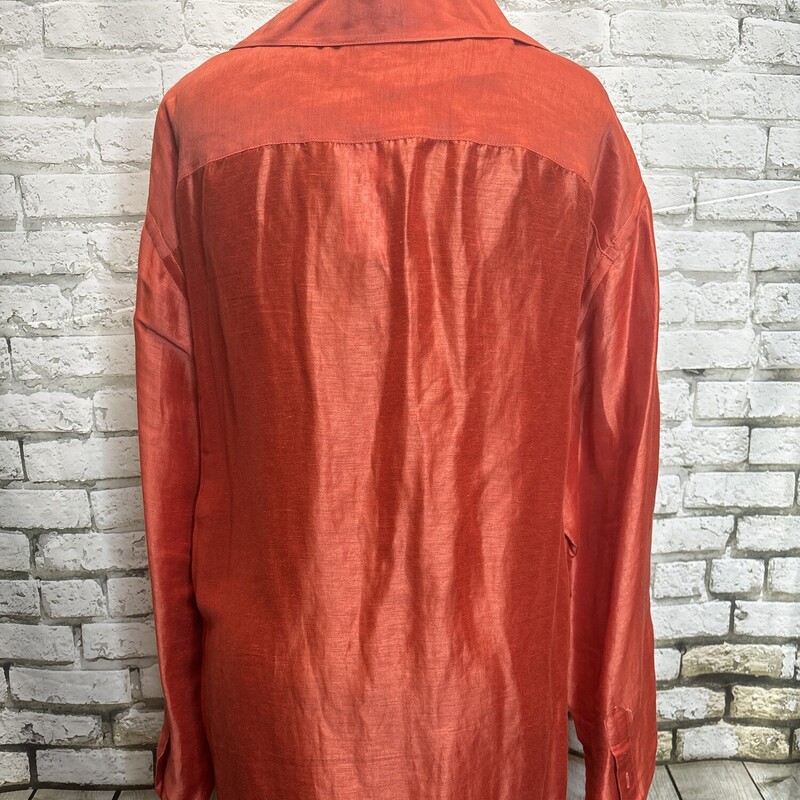 Agnona, Orange, Size: 1X