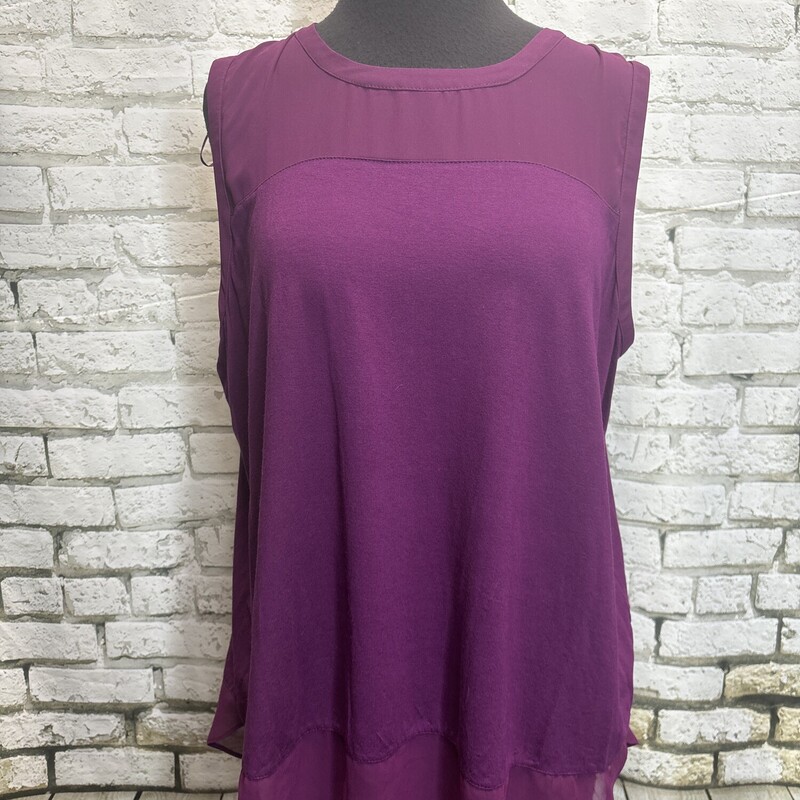 Vince Camuto, Purple, Size: 1X