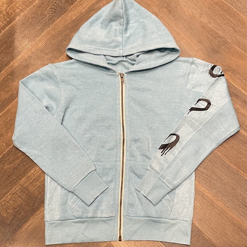 Soft Zip Hoodie NYC, Blue, Size: 10-12Y