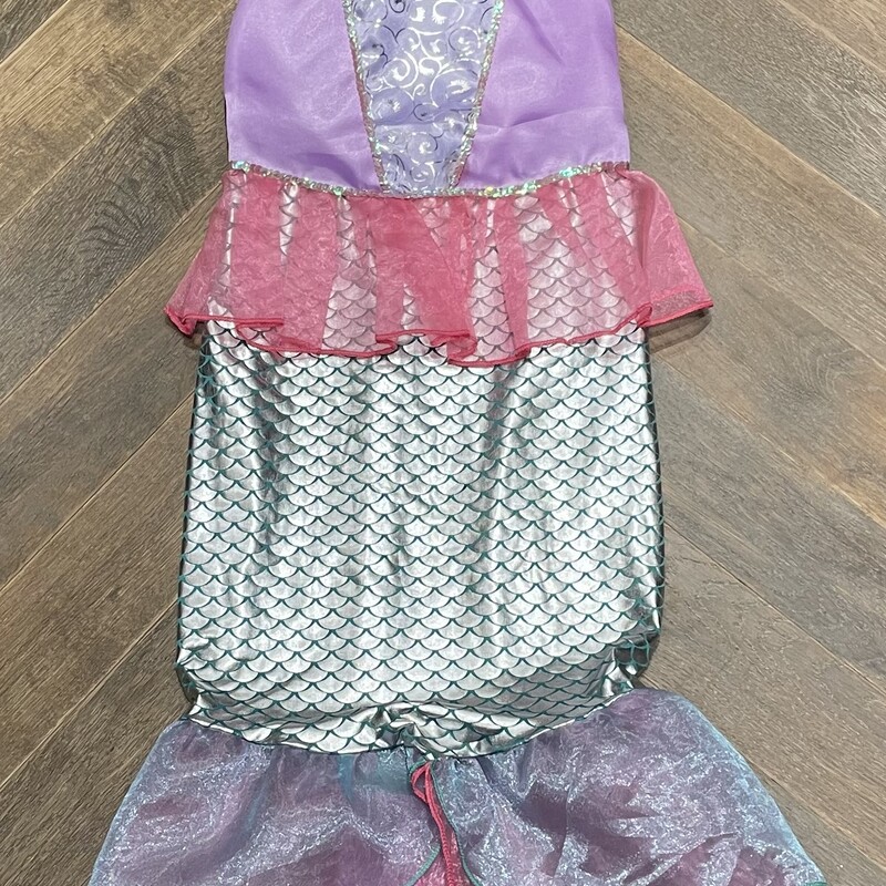 Mermaid Costume, Multi, Size: 7-8Y