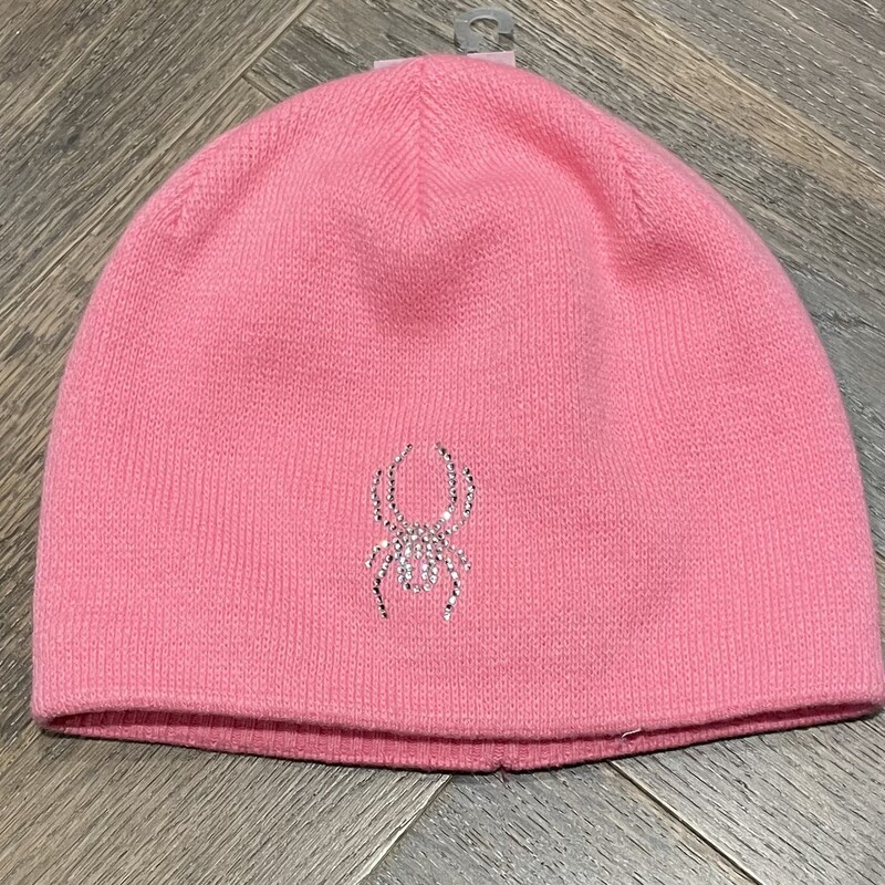 Spyder Knit Beanie, Pink, Size: 8Y+