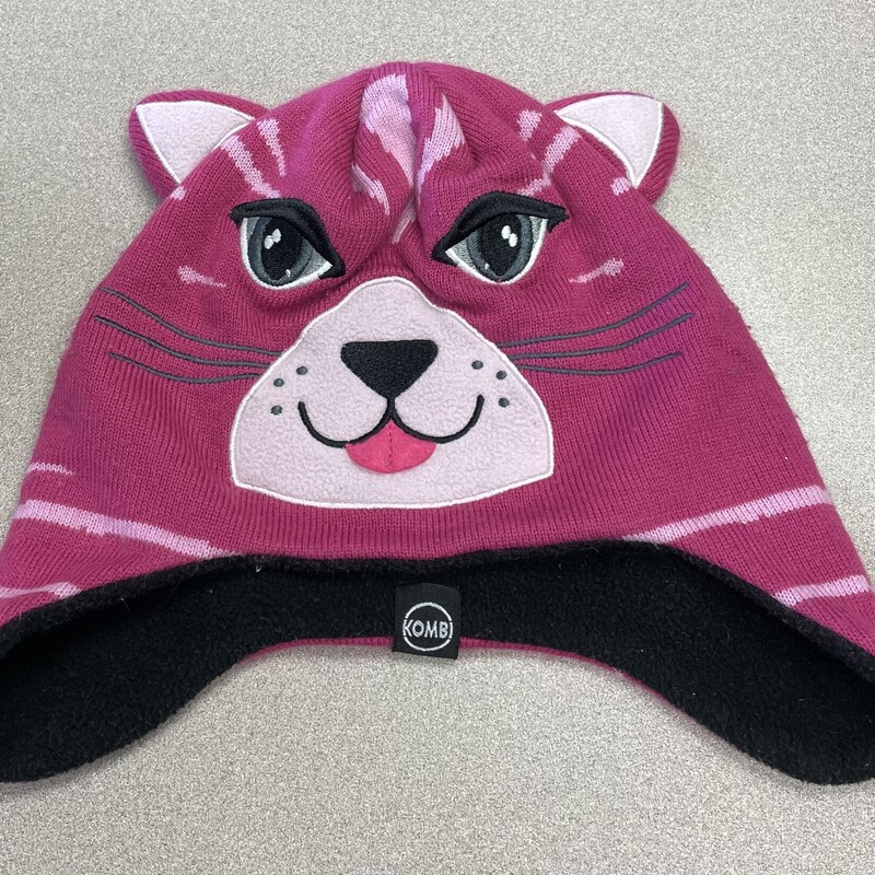 Kombi Knit Lined Hat, Pink, Size: 6-8Y