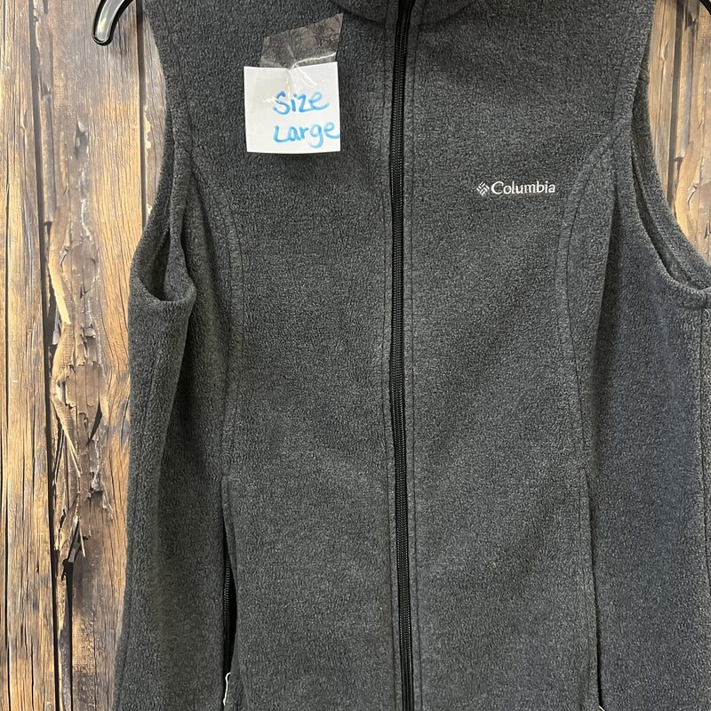 Gray Columbia Vest, Size: S