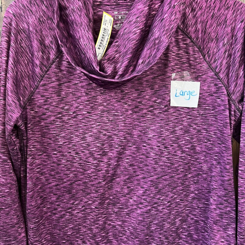 Purple TekGear Shirt, Size: L