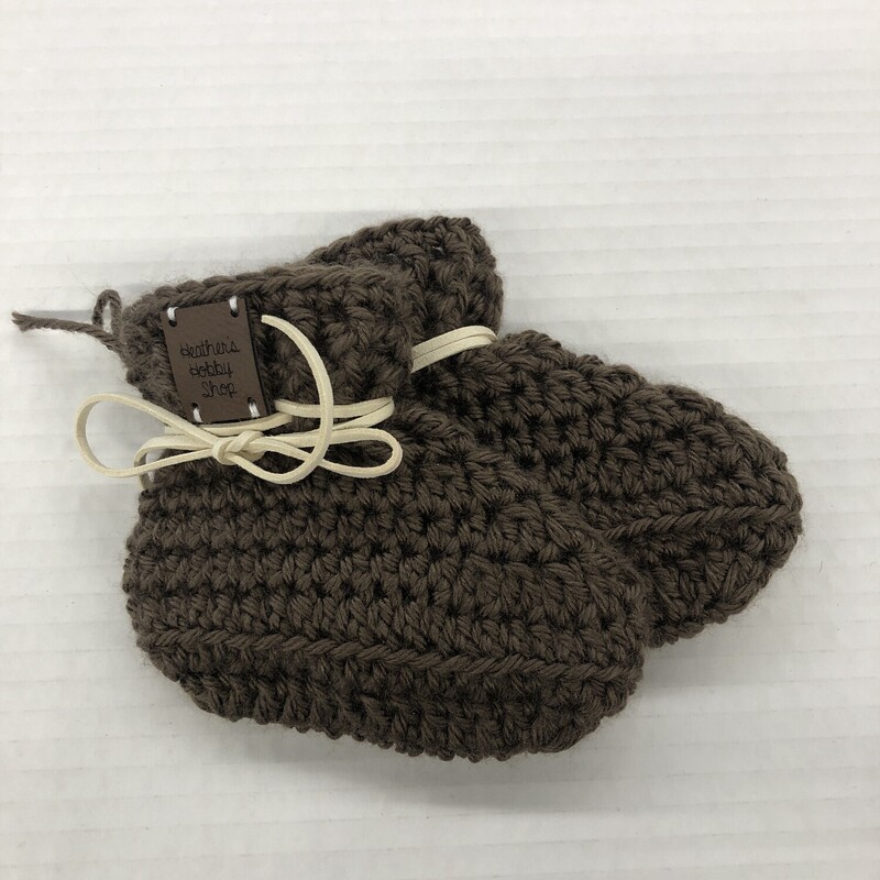 By Heather, Size: Booties, Item: 6-12m