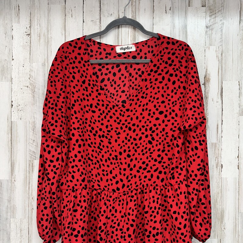 S Red Spotted Top