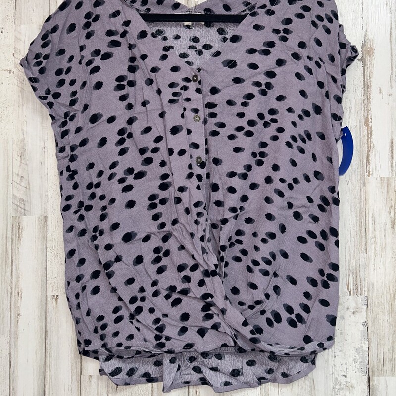 S Purple Spotted Top