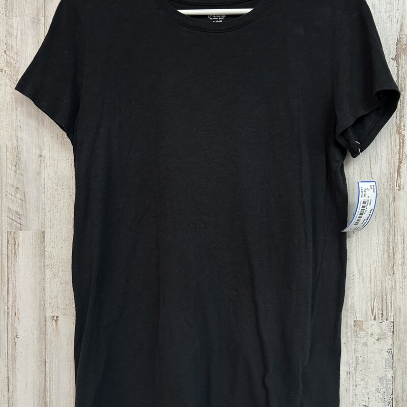 M Black Tee, Black, Size: Ladies M