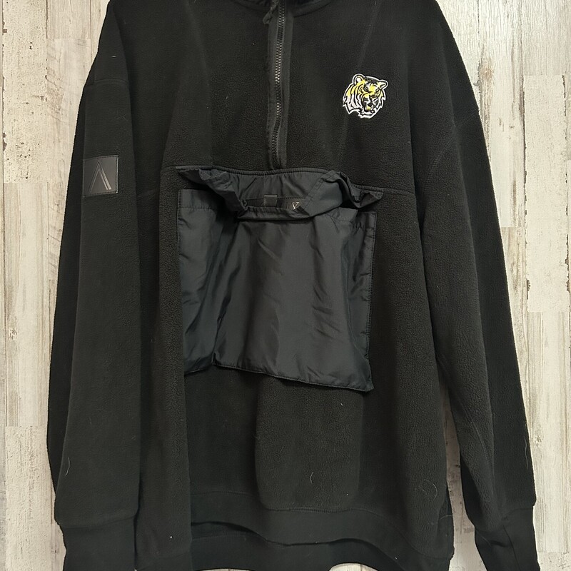 XL Black Tiger Pullover