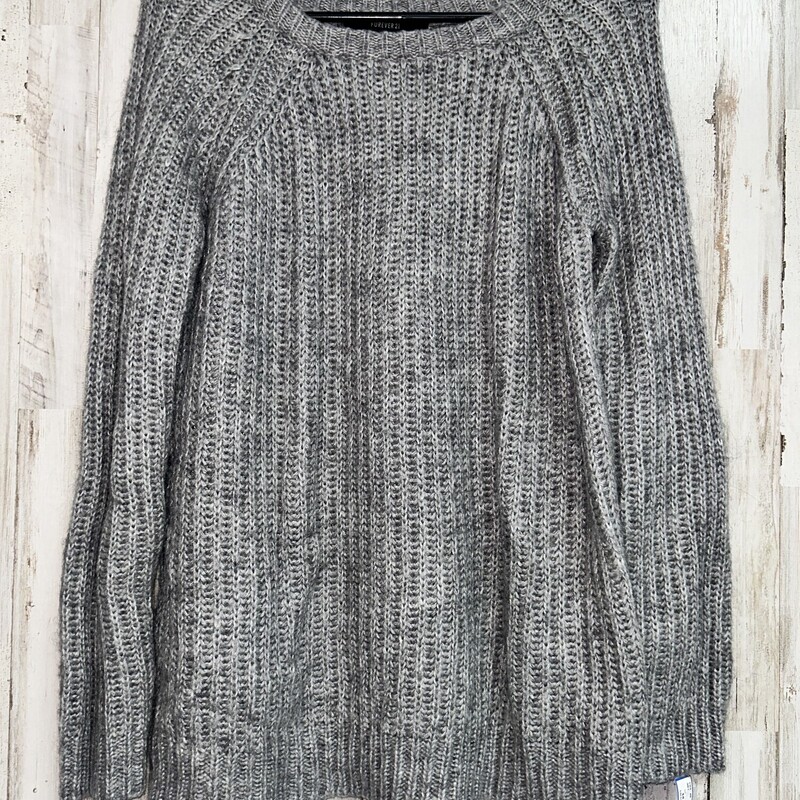 M Grey Knit Sweater