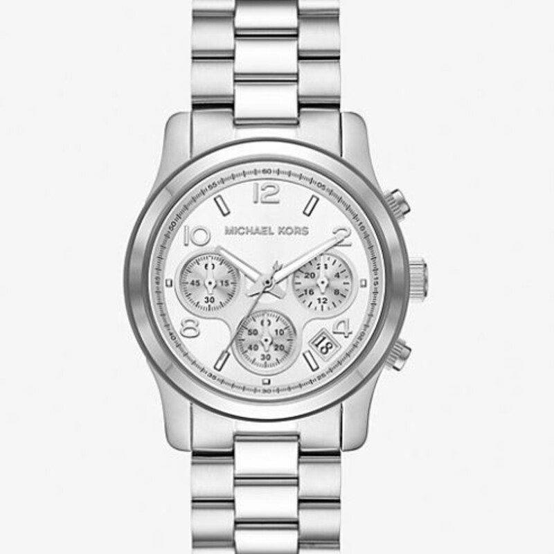 Michael Kors Runway Watch
Silver Size: 2.5diameter
38mm