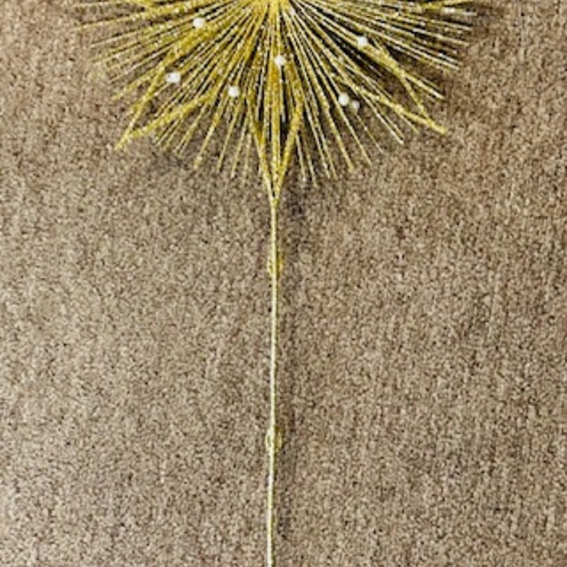 Glitter Burst Tree Topper
Gold, Size: 10x25H