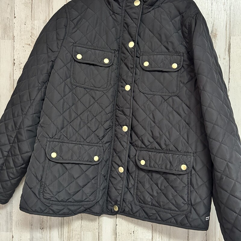 1X Black Quilted Jacket