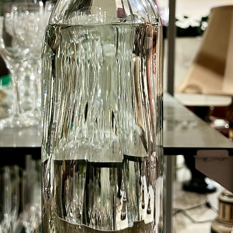 Decanter Crystal Heavy,
Size: 12H