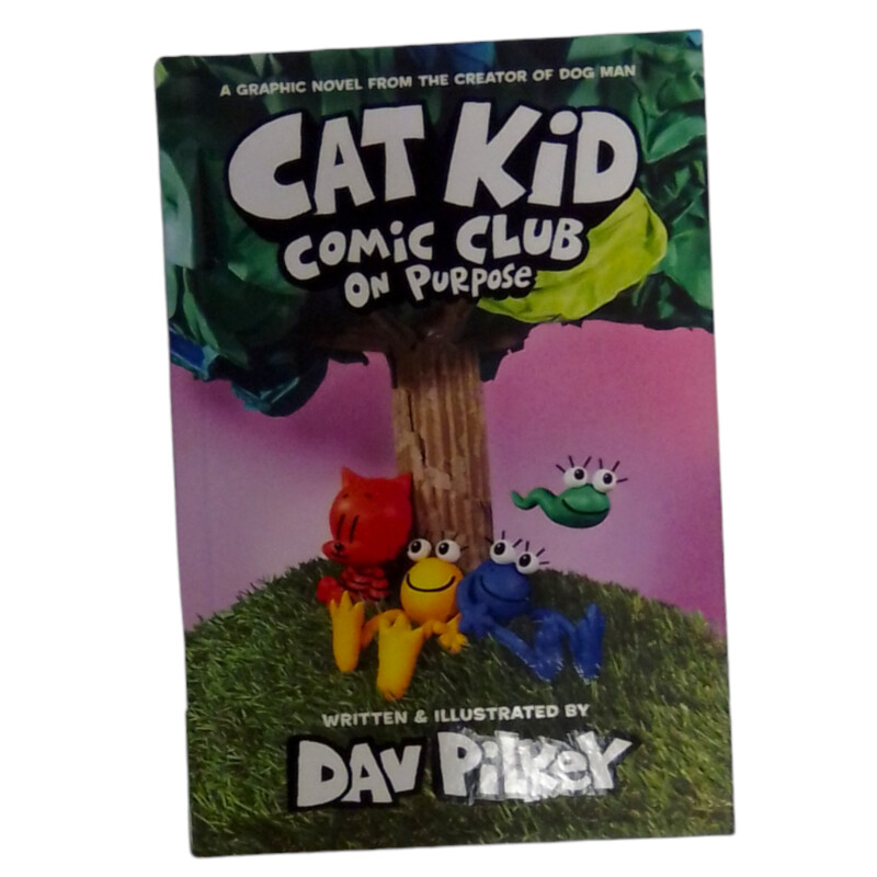 Cat Kid Comic Club On Purpose, Book

Located at Pipsqueak Resale Boutique inside the Vancouver Mall, Suite 230, (upstairs between Round 1 and Golds Gym) or online at: #pipsqueakresale

All items are photographed prior to being steamed. Cross posted, items are located at #PipsqueakResaleBoutique, payments accepted: cash, paypal & credit cards. Any flaws will be described in the comments. More pictures available with link above. Local pick up available at the #VancouverMall, tax will be added (not included in price), shipping available (not included in price, *Clothing, shoes, books & DVDs for $6.99; please contact regarding shipment of toys or other larger items), item can be placed on hold with communication, message with any questions. Join Pipsqueak Resale - Online to see all the new items! Follow us on IG @pipsqueakresale & Thanks for looking! Due to the nature of consignment, any known flaws will be described; ALL SHIPPED SALES ARE FINAL. All items are currently located inside Pipsqueak Resale Boutique as a store front items purchased on location before items are prepared for shipment will be refunded.

#resalerocks #pipsqueakresale #shopvanmall #vancouverwa #portland #reusereducerecycle #fashiononabudget #chooseused #consignment #savemoney #shoplocal #weship #keepusopen #shoplocalonline #resale #resaleboutique #mommyandme #minime #fashion #reseller #usedclothing #usedtoys #secondhand #consign #store #clothes #womensclothes #kidsclothes