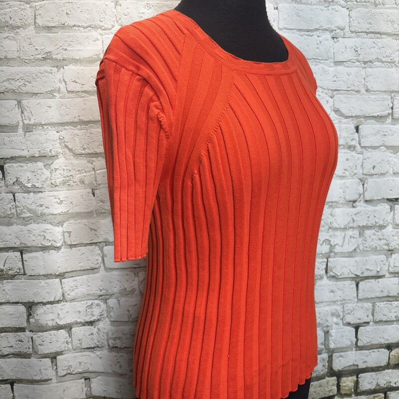 CAbi Perky Pullover, Orange, Size: Medium