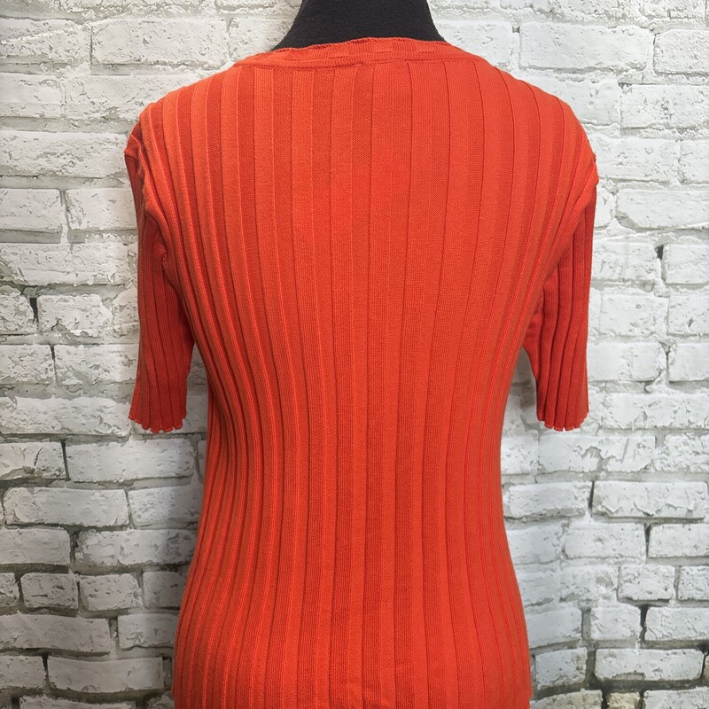 CAbi Perky Pullover, Orange, Size: Medium