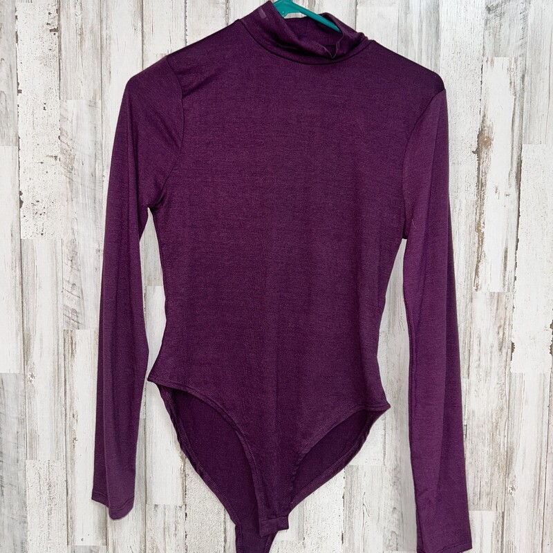 L Purple Longsleeve Bodys, Purple, Size: Ladies L