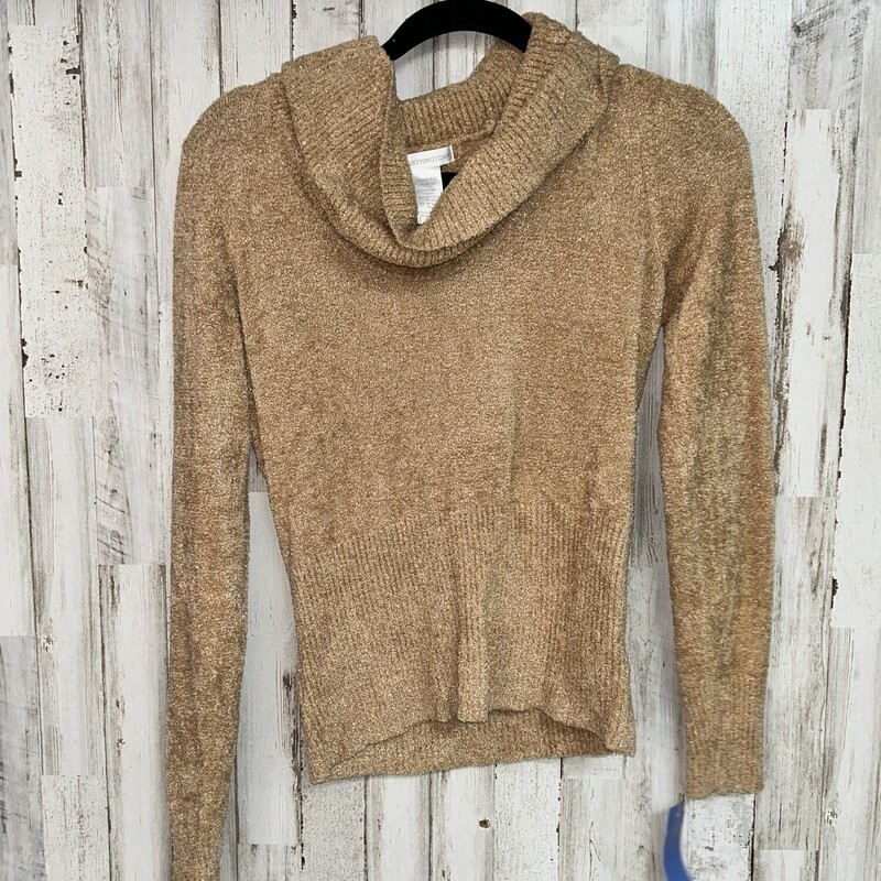 S Gold Shimmer Sweater