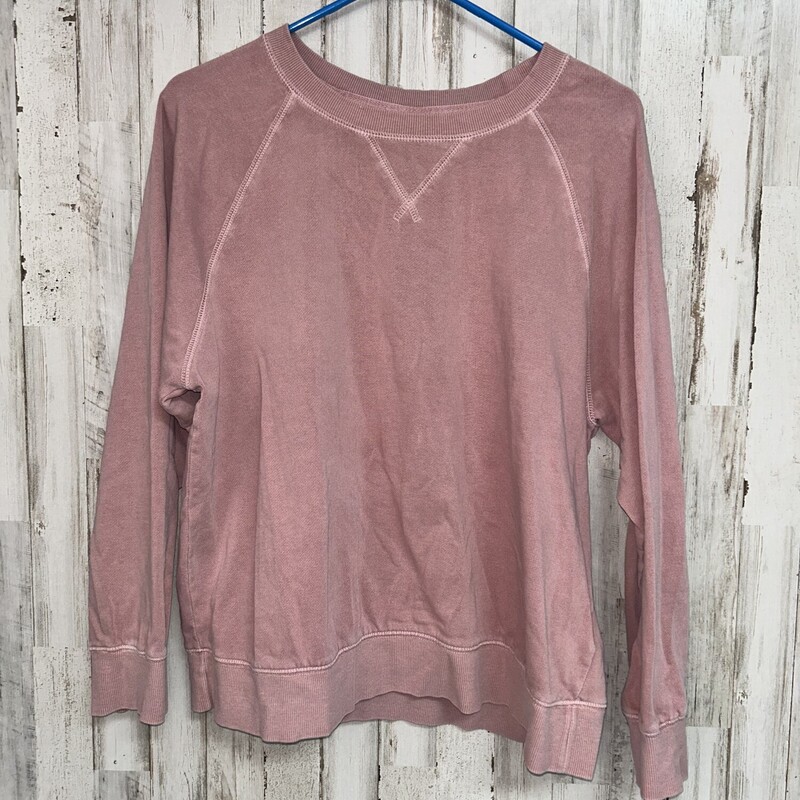 L Mauve Sweatshirt, Pink, Size: Ladies L