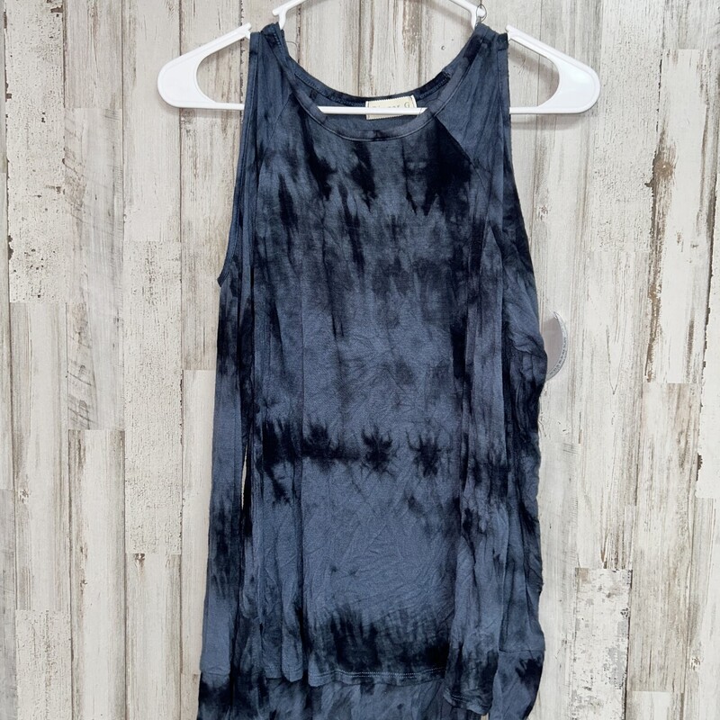 S Blue Dye Cold Shoulder