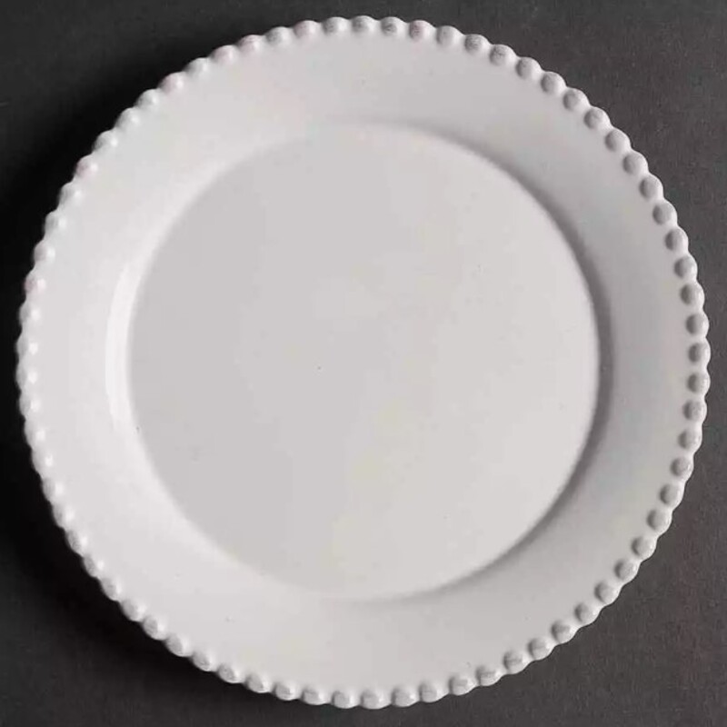 7 AA Beaded Salad Plates