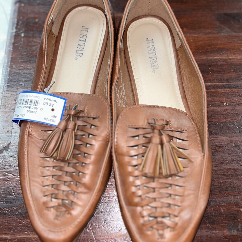 A8.5 Brown Leather Loafer