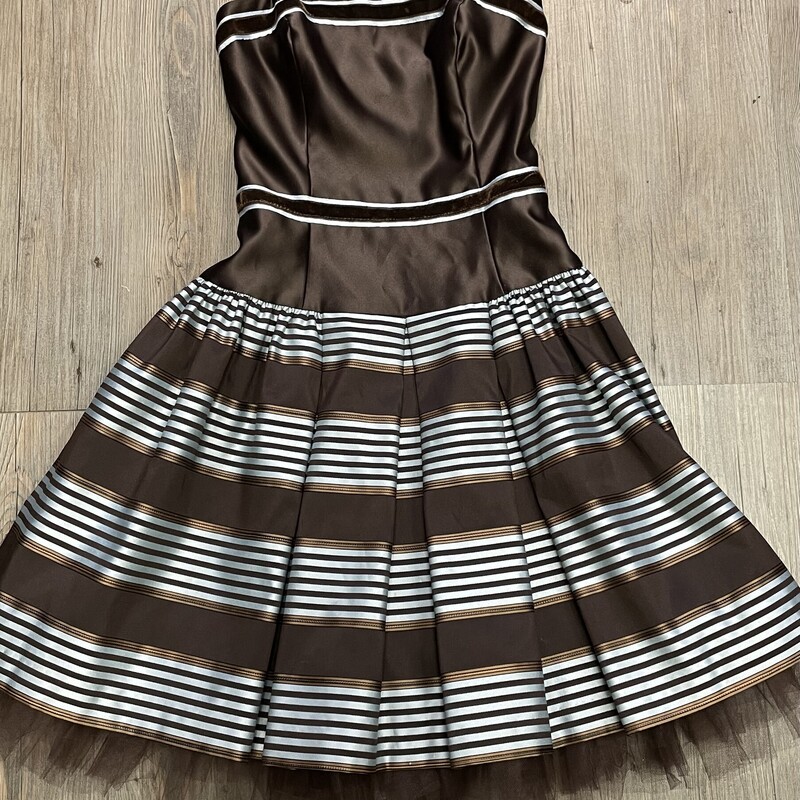 Jessica Mc Clintock, Choco, Size: 14Y+