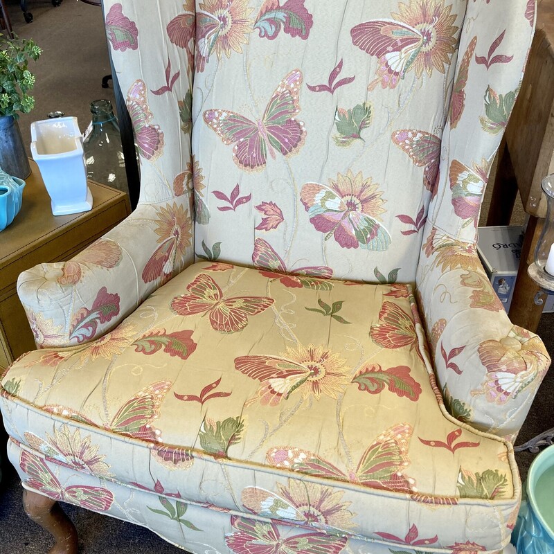 Butterfly Wing Back Chair