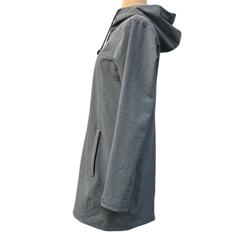 Columbia Miller Peak Softshell Jacket<br />
Hooded<br />
Color: Gray<br />
Size: Small