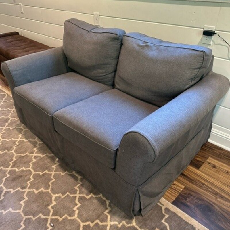 PB Rolled Arm Loveseat