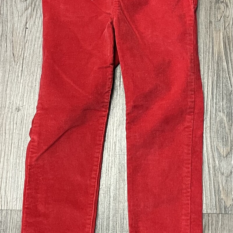 Gap Corduroy Jegging, Red, Size: 5Y