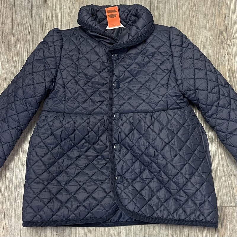 Joe Fresh Quilted Jacket, Navy, Size: 4Y