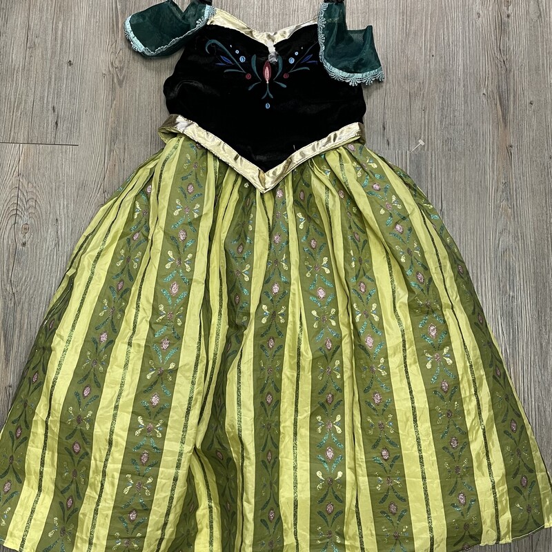 Princess Anna Costumes, Multi, Size: 10-12Y